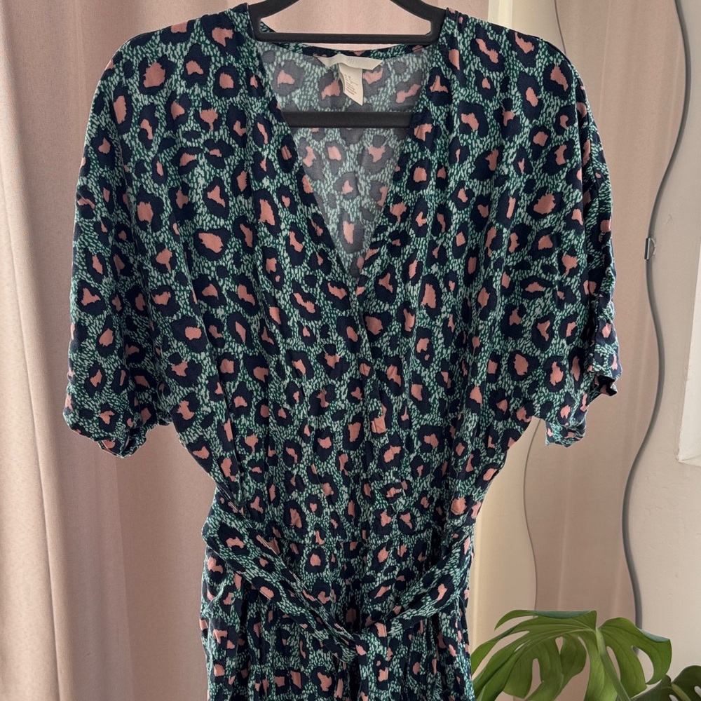 Stylish Leopard Print Jumpsuit